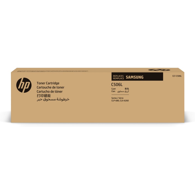 Samsung CLT-C506L Original Toner Cyan per ca. 3.500 Seiten